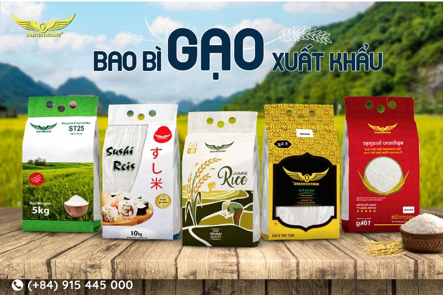 Xu Hướng Của Thiết Kế Bao Bì Gạo Hiện Nay